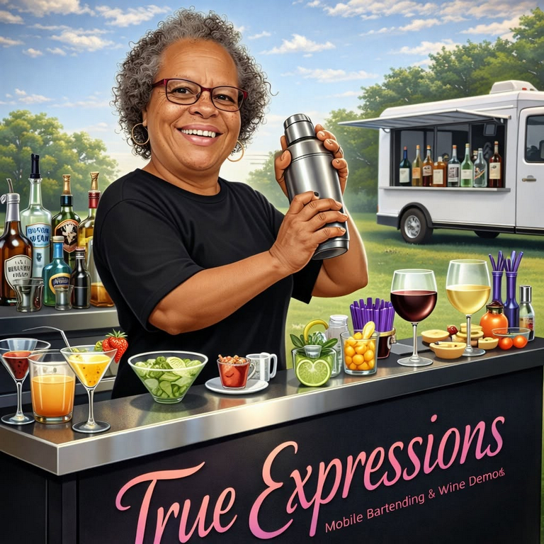 Professional bartending service at elegant event